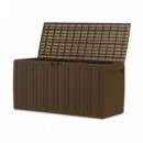 Baúl Plástico DONNA GARDEN 270 Litros - 117X45.5X57.5 Cm