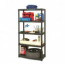 Estanteria Plastica 5 Baldas 185X85X40CM 60 Kgs Balda AIRMEC