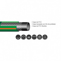 Manguera Agua 3 Capas 15MMX15MT Serie Manglar AIRMEC