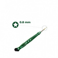 Mini Destornillador de Precisión Cabeza Torx 0.8 340 BAKU