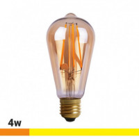 Bombilla Led Filamento E27 4W Luz Calida AIRMEC