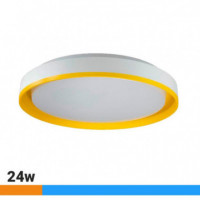 Aplique Led Techo 24W Serie Zafiro Luz Fría AIRMEC