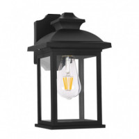 Farol Plástico Negro Serie Square AIRMEC