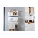 Estante de Almacenamiento Magnetico Blanco LARRYHOUSE