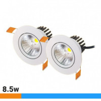 Focos de Techo Led KIT2 Empotrables 8.5W Luz Fria AIRMEC - Guanxe Atlantic Marketplace