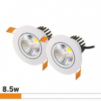 Focos de Techo Led KIT2 Empotrables 8.5W Luz Blanca AIRMEC - Guanxe Atlantic Marketplace