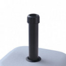 Base de Sombrilla Cuadrada Gris Serie Tulum DONNA GARDEN 11 Kg