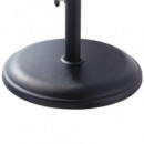 Base de Sombrilla Redonda Negra Serie San Andres DONNA GARDEN 16 Kg