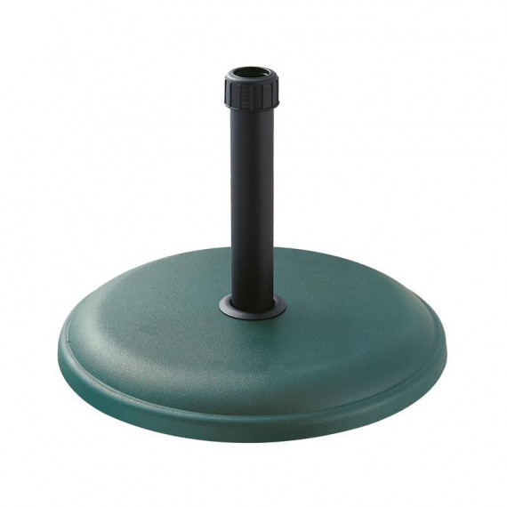 Base de Sombrilla Redonda Verde Serie San Andres DONNA GARDEN 16 Kg