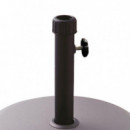 Base de Sombrilla Redonda Gris Serie San Andres DONNA GARDEN 16 Kg