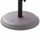 Base de Sombrilla Redonda Gris Serie San Andres DONNA GARDEN 16 Kg