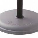 Base de Sombrilla Redonda Gris Serie Le Morne DONNA GARDEN 25 Kg