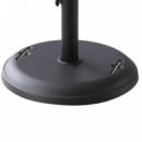 Base de Sombrilla Redonda Negra Serie Exuma DONNA GARDEN 40 Kg