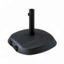 Base de Sombrilla Cuadrada Negra Serie Kendwa DONNA GARDEN 28 Kg