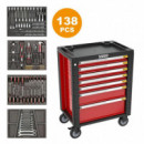 Carro Herramientas 7 Cajones 138 Pcs FARGO TOOLS