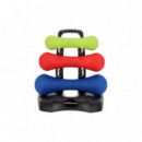 Juego de Mancuernas 6 Pcs de Neopreno HEIMSPORT