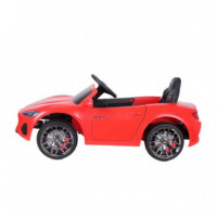Coche Bateria Maserati Rojo