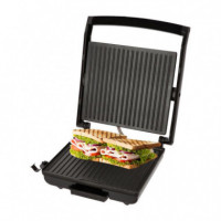 Sandwichera Inox 1.800W Placas Grill  LARRYHOUSE