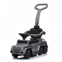 Coche Bateria para Pasear Bebes Mercedes Gris