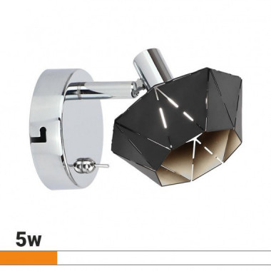 Aplique de Pared Led 1 Foco Serie C&aacute;diz 5W AIRMEC