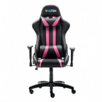 Silla Gaming Vlforce 1150 Negra-rosa VOLTEN
