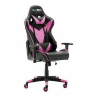 Silla Gaming Vlsound Negra-rosa VOLTEN