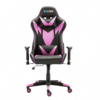 Silla Gaming Vlsound Negra-rosa VOLTEN
