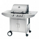 Barbacoa Gas Inox Serie la Palma AIRMEC 4 Fuegos