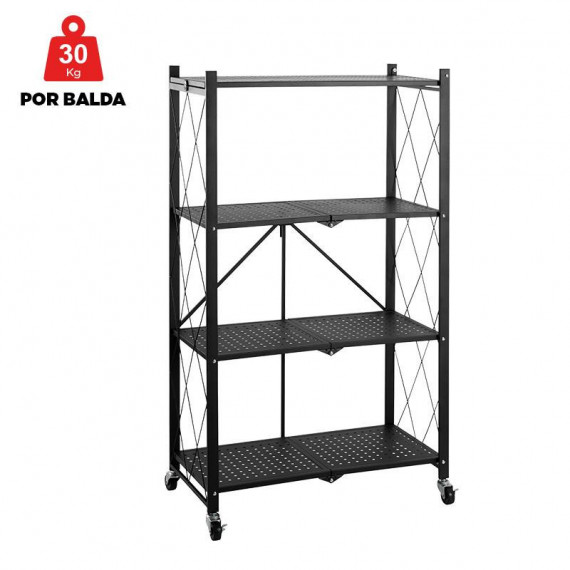 Estanteria Movil Plegable 71X34X126.3 Cm LARRYHOUSE
