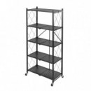 Estanteria Móvil Plegable 71X34X162.5 Cm LARRYHOUSE