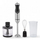 Batidora de Mano Inox 1.500W Cuchilla Titanio C/accesorios LARRYHOUSE