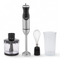 Batidora de Mano Inox con Cuchilla Titanio C/accesorios LARRYHOUSE 1.500W - Guanxe Atlantic Marketplace