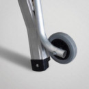 Escalera Aluminio Plegable Guardacuerpos con Plataforma AIRMEC (7 Peldaños)