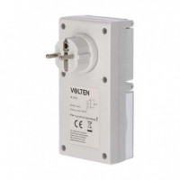 Programador de Enchufe Analógico de Encendido y Apagado 24H Exterior VOLTEN