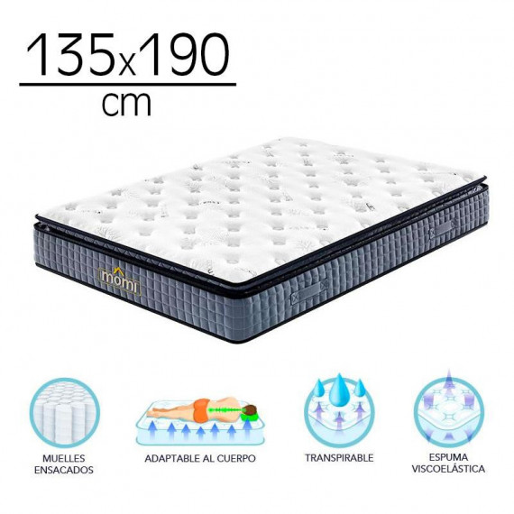 Colchón 135X190X30 Cm Serie Dream MOMI