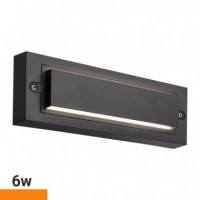 Aplique Led Rectangular Serie ónix 6W Luz Fria AIRMEC