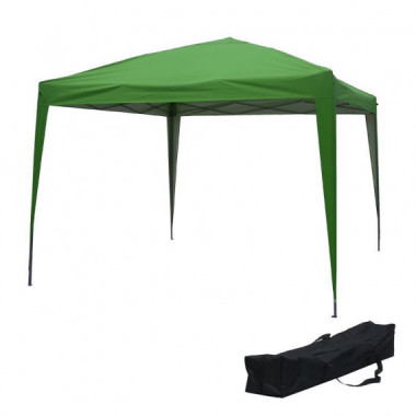 Carpa Plegable Acero 3X3 Metros Verde DONNA GARDEN