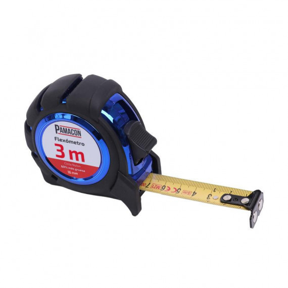 Flexometro 3 Metros Cinta Nylon PAMACON