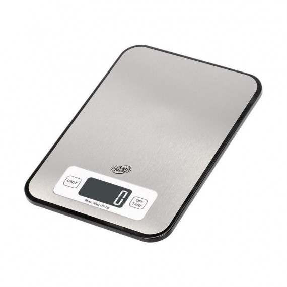 Báscula de Cocina Digital 5 Kg Ultrafina Acero Inoxidable LARRYHOUSE