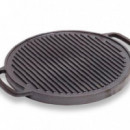 Paellero de Gas 40CM Doble Fuego + Parrilla 45CM + Soporte AIRMEC