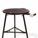 Paellero de Gas 40CM Doble Fuego + Parrilla 45CM + Soporte AIRMEC