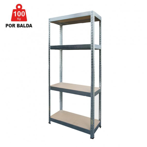 Estanteria Galvanizada 150X70X30CM 100 Kgs AIRMEC