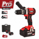 Taladro Percutor 18V Serie Pro AICER (1X 6.0AH + 1X 8.0AH)