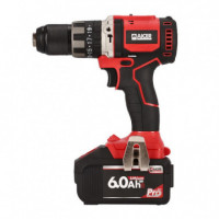 Taladro Percutor 18V Serie Pro AICER (1X 6.0AH + 1X 8.0AH)