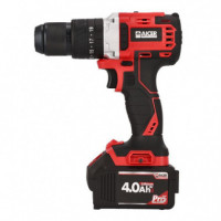 Taladro Percutor 18V Serie Pro AICER (1X 4.0AH + 1X 6.0AH)