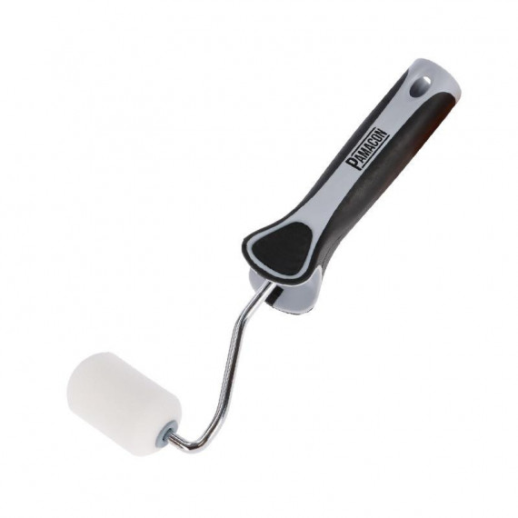 Pack 2 Mini Rodillos Pintar de Espuma 5.8CM Mango Goma Blanda Mango  PAMACON