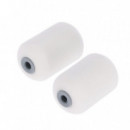 Pack 2 Recambios Rodillo Pintar Espuma 5.8CM Superficies Lisas PAMACON