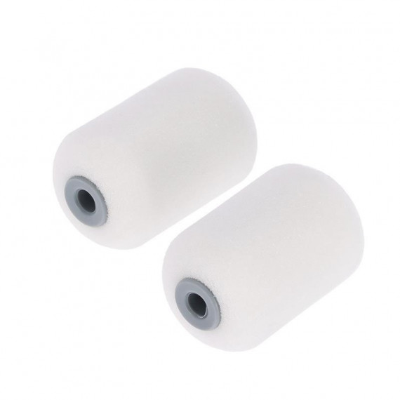 Pack 2 Recambios Rodillo Pintar Espuma 5.8CM Superficies Lisas PAMACON