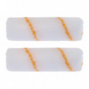 Pack 2 Recambios Rodillo Poliester 10CM Semilisa-semirugosa PAMACON