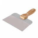 Espatula de Emplastecer 20.3CM Flexible de Acero Mango Madera PAMACON